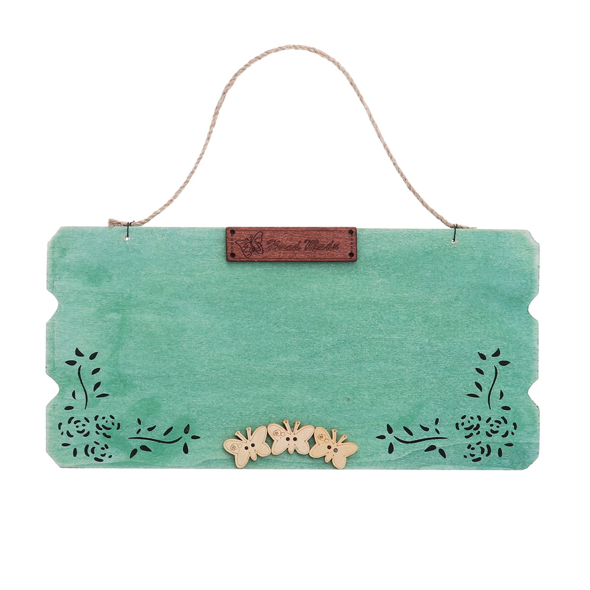 DIY Blank Doorplate Plaque Wooden Hanging Door Sign Board for Home Cafe