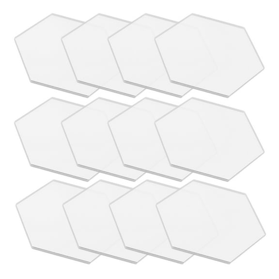 DIY Blank Place Cards Name for Table Setting Acrylic Tag 8 Cm Wedding Number 20 Pcs