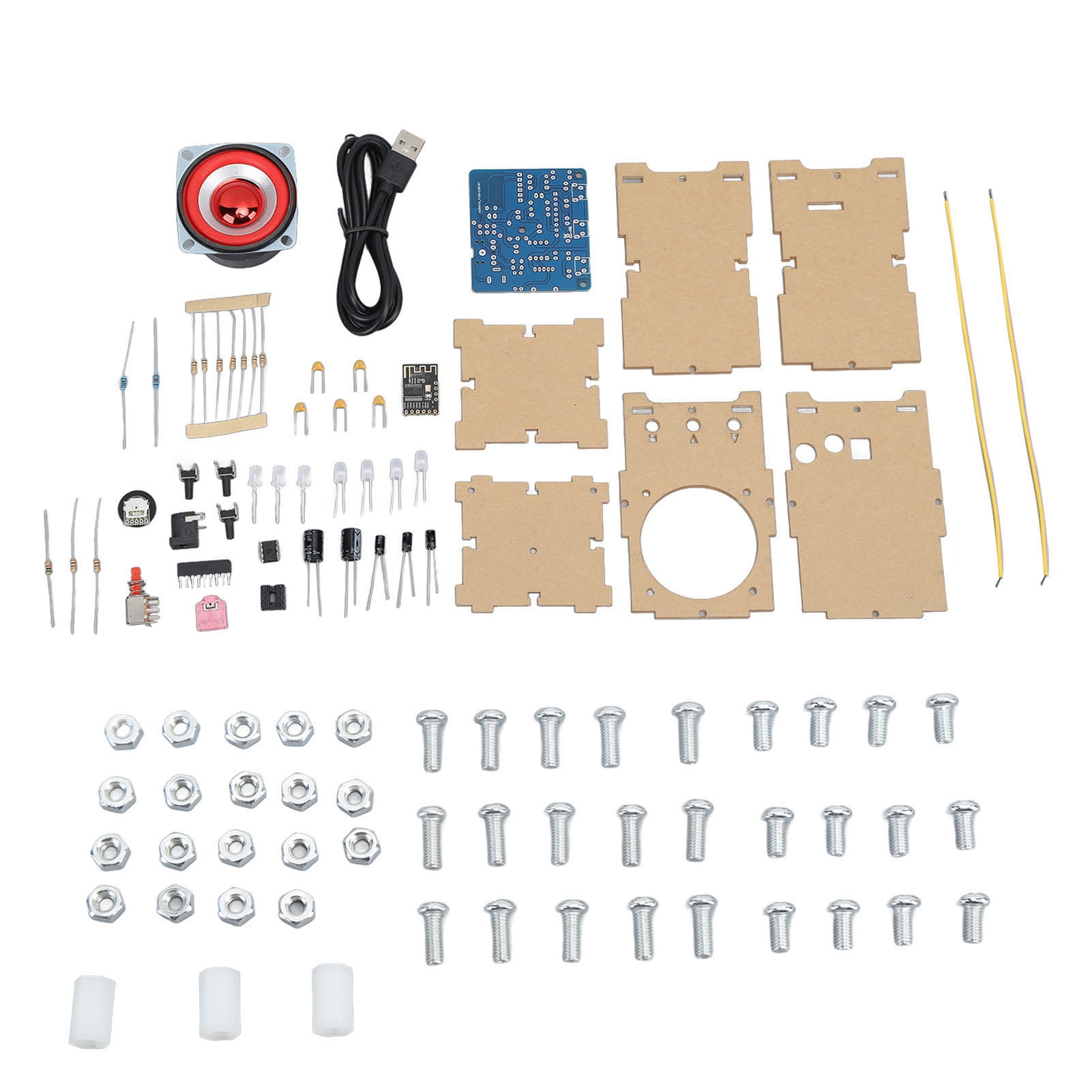 DIY Bluetooth Speaker Kit Electronic Sound Home Stereo Project Kit for