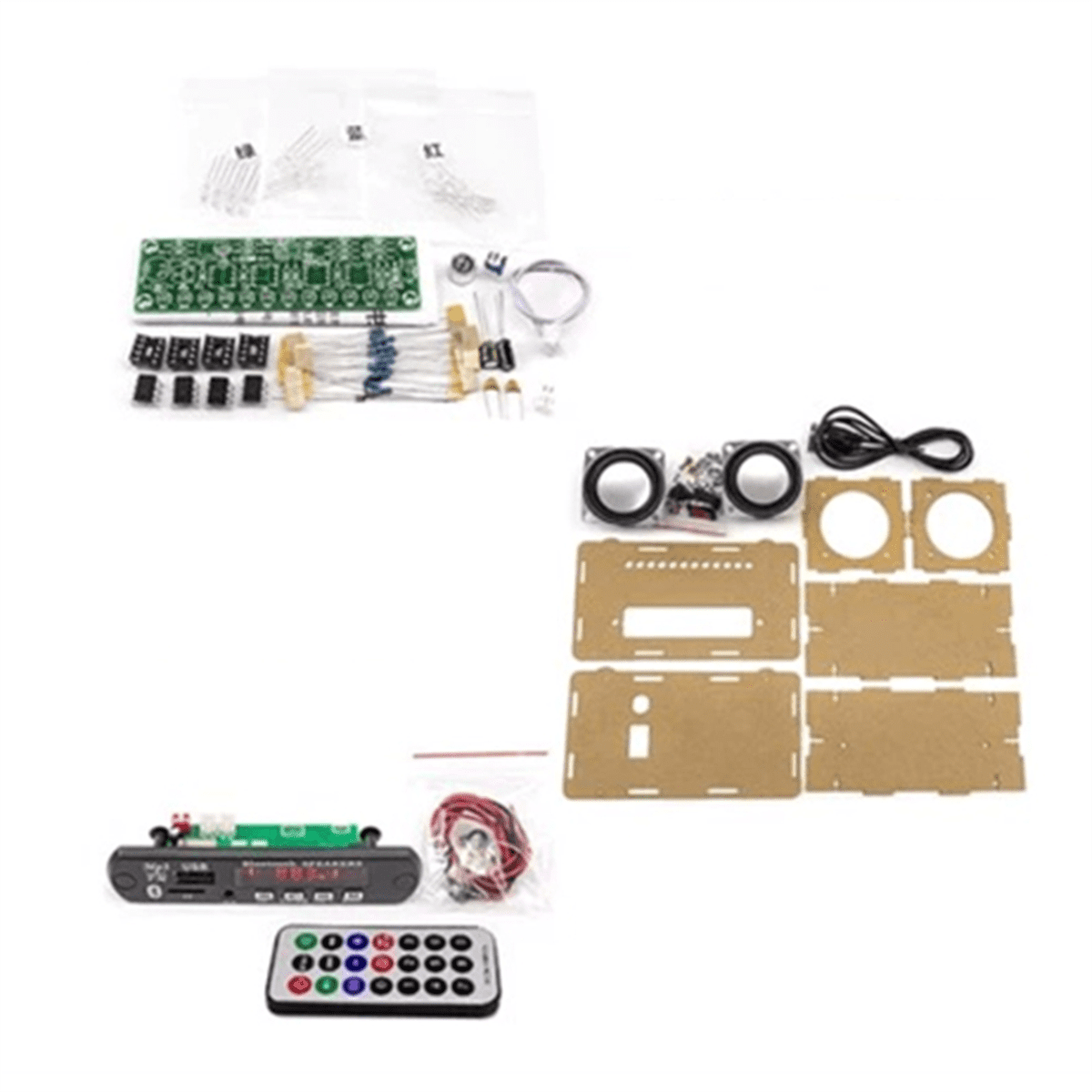 DIY Bluetooth Speaker Kit with FM Radio DIY Soldering Project Practice