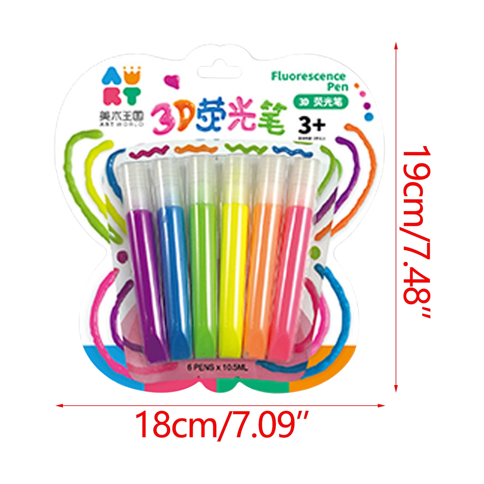 DIY Bubble Popcorn Drawing Pens Puffy Bubble Pen Puffy 3DArt Safe Pen