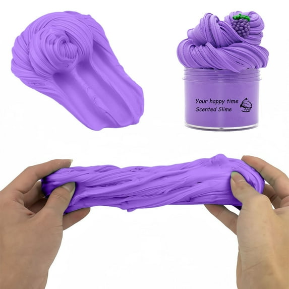 DIY Butter Slime Toy,Fluffy Cloud Slime Kit,Non-Toxic Stretchy Sensory Toy With DIY Accessories,Super Soft Stress Relief Craft Activity For Toddlers/Teens,Butter-Smooth Texture,70ml