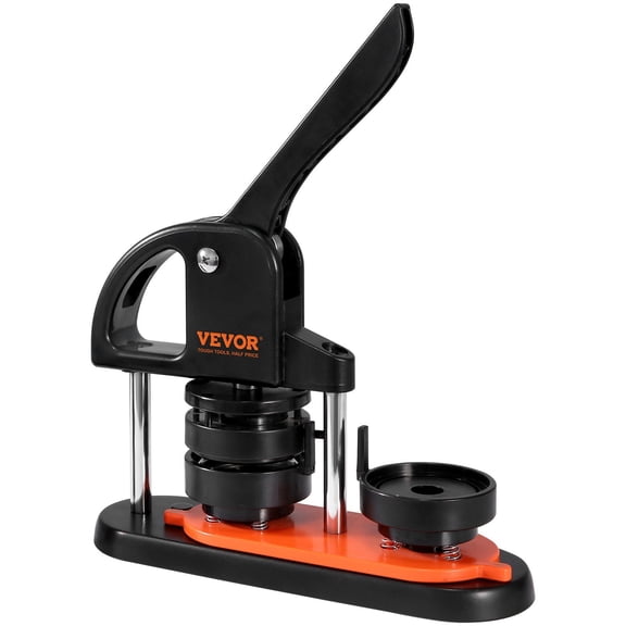 DIY Button Maker Kit with 100 Parts, 2.28 Inch Pin Press Machine for Crafts, Christmas Gifts, and Creative Projects