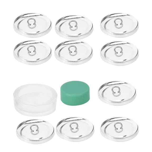 DIY Button Making Kit, 25mm Round Bases, Buckle Tools, Fabric Covered Buttons For Sewing