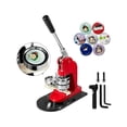 thumbnail image 1 of DIY Button Pin Brooch Press Making Tool 25-75MM Badge Making Machine DIY Badge Maker Machine Kit, 1 of 8