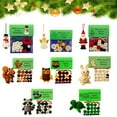 thumbnail image 1 of DIY Button Raccoon Craft Kit, Animal Theme Fun Christmas Button Christmas Tree Ornament Kit, Christmass Tree Hanging Decorations, DIY Ornaments Kits (Raccoon), 1 of 6