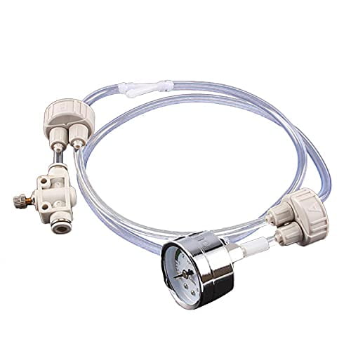 DIY CO2 Generator System Kit with Pressure Gauge Air Flow Adjustment