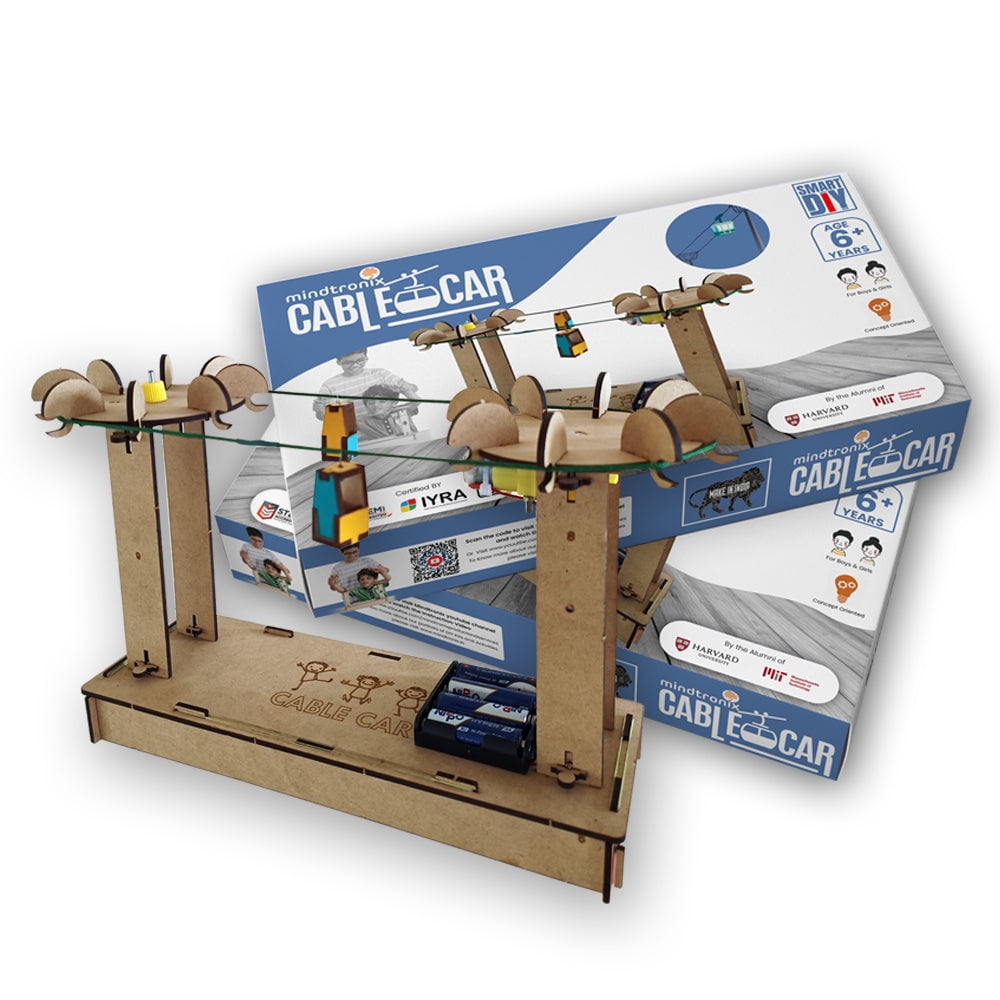 DIY Cable Car | Ropeway | Gandola | STEM Educational Construction ...