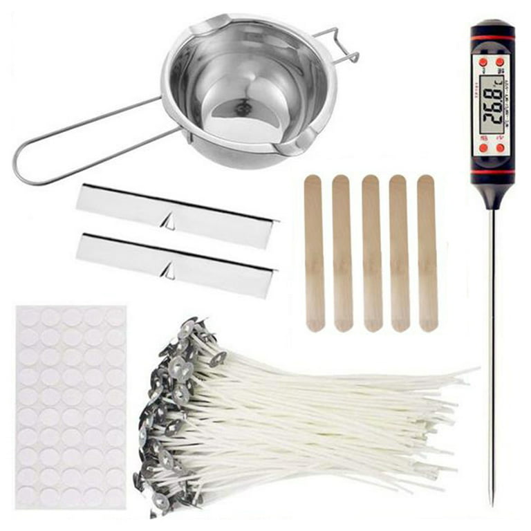 Candle Making Supplies DIY Candle Kit Wax Melting Tools Handmade  Aromatherapy Jars Mould Wicks Sticker DIY Candle Making Tool