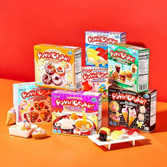 Bokksu Market Popin Cookin Japanese DIY Candy Kit 6-Pack Variety