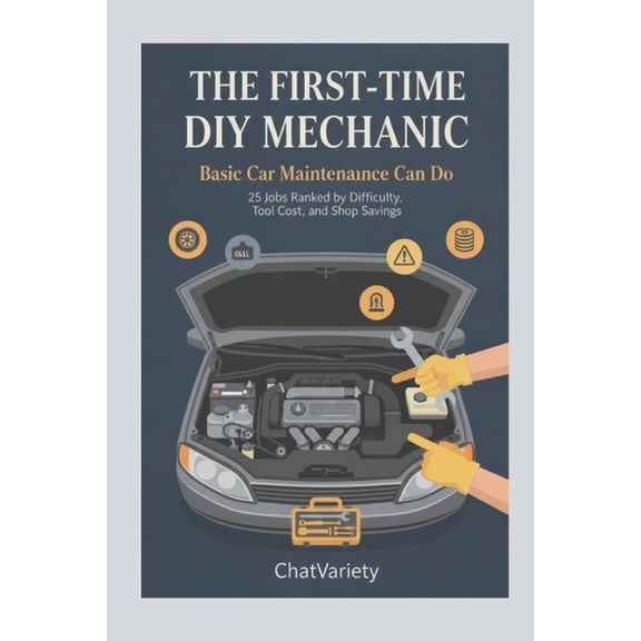 DIY Car Repair & Maintenance The First-Time DIY Mechanic: Basic Car Maintenance Anyone Can Do: 25 Jobs Ranked by Difficulty, Tool Cost, and Shop Savi, (Paperback)