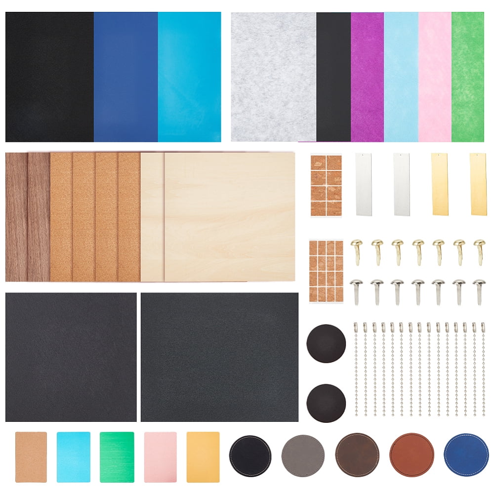 DIY Carving Making Kit Material Box 18 Kinds of DIY Materials Apply to Engravers Cutters for Crafting Cutting Decorcation Gift
