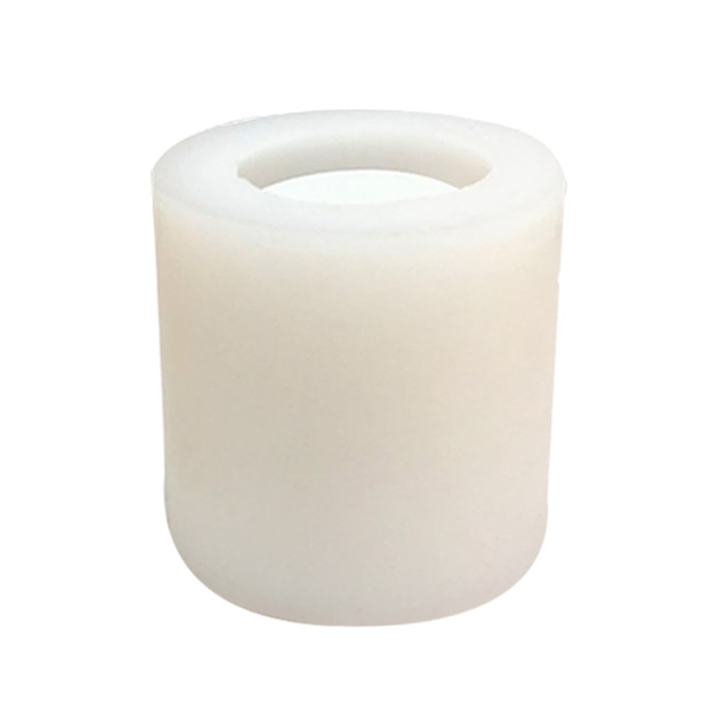 DIY Casting Mold Cylinder Candle Mold, Cylinder Silicone Crafts Mould, 3D Geometric Candle Mold Candle Decorations Tools