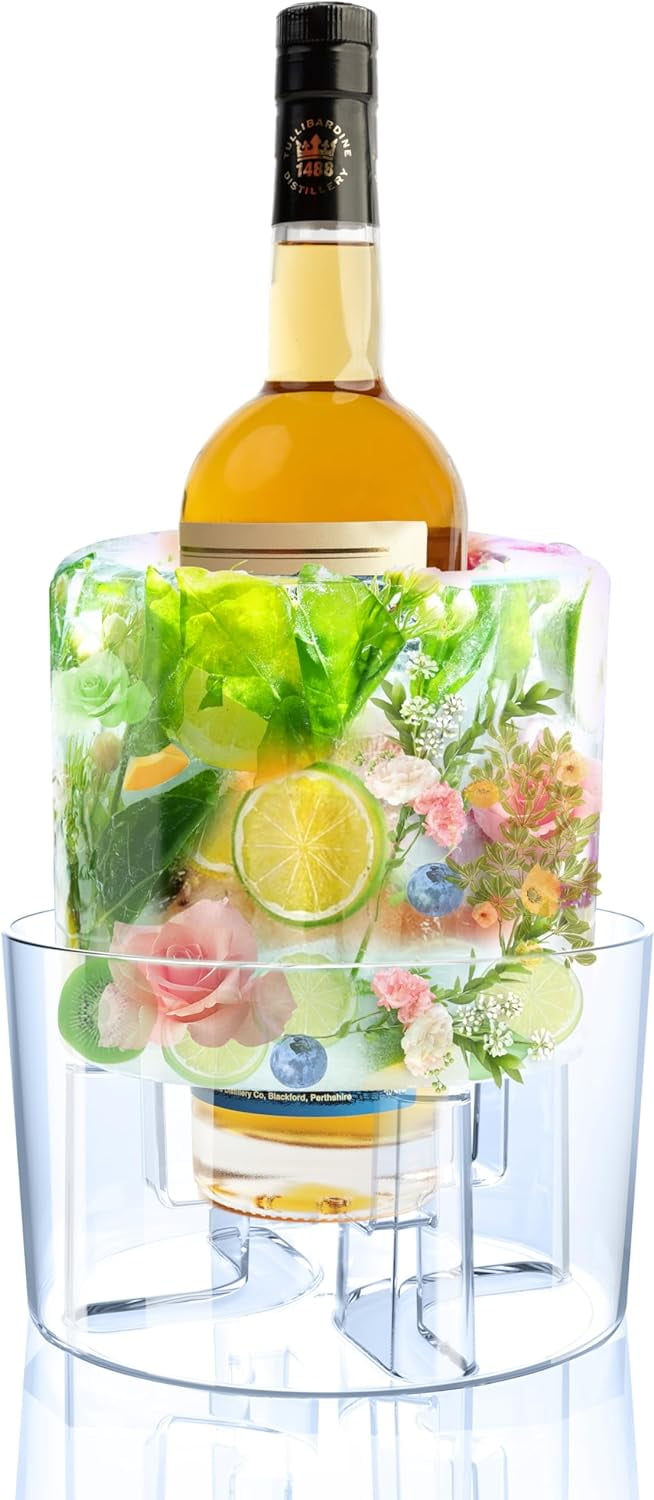 DIY Champagne Cocktails Ice Bucket Mold Create Stunning Ice Molds for