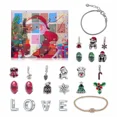 thumbnail image 1 of DIY Charm Jewelry Bracelet Making Kit Christmas Advent Calendar Christmas Themed for Girls Christmas Gift Box New Year Navidad (3), 1 of 7