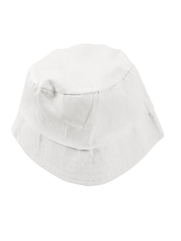DIY Childs White Bucket Hats - 48 pcs., Craft Kits, Birthday, Party Favors, 48 Pieces