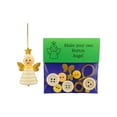 thumbnail image 1 of DIY Christmas Button Ornament Making Set–Fun Holiday Decorations for All Ages, DIY Craft Buttons Kit with Christmas /Santa/Angel, Fun Xmas Tree Hanging Decorations for Kids, Families and Classrooms, 1 of 2