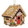 thumbnail image 1 of DIY Christmas Candy House Ornaments Gingerbread House Kit Tabletop Decor Holiday Art Craft Gift for Adults, 1 of 9