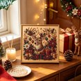 thumbnail image 1 of DIY Christmas Diamond Art Kit for Adults Beginner,Christmas Pearl Beads Art Craft Gemstone Diamond Dots Beads Handmade Xmas Pearl Art Kit Hanging Ornaments Painting Kit Gift Home Wall Mantel Decor, 1 of 10