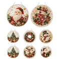thumbnail image 1 of DIY 2D Flat Pearl Art Hanging Ornament Set Christmas Tree Wall Decoration Kit for Holiday Party Indoor Home Crafting, 1 of 5
