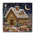 thumbnail image 1 of DIY Christmas Diamond Painting Kit, Handmade Dot Drill Craft Holiday Art Pattern Decor for Christmas Wall Display, 1 of 4