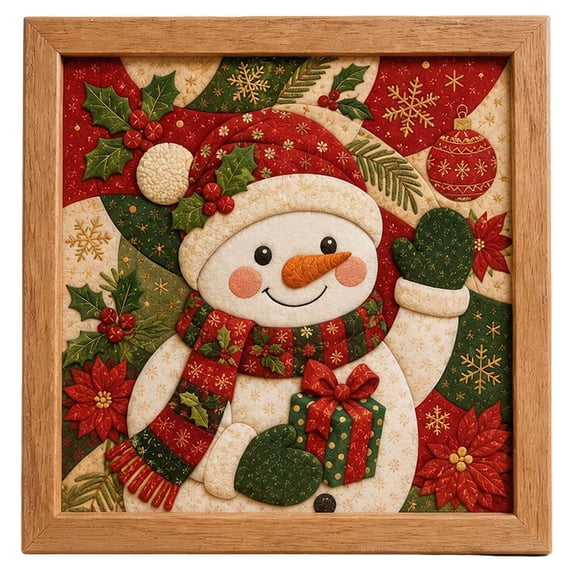 DIY Christmas Fabric Poke Art Kit, Handmade Christmas Fabric Poke Art ...