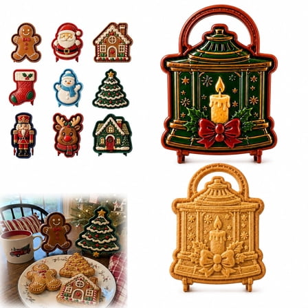Hand Pan Design Christmas Baking Ware