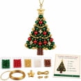 DIY Christmas Ornament Bead Kit Tree Hanging Decoration Instruction ...