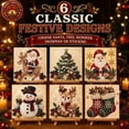 thumbnail image 1 of DIY Christmas Pearl Bead Art Kit for Beginners, Holiday Mosaic Craft Set with Canvas, Plastic Beads, Applicator Pen, Wax, Sorting Tray, Instructions & Photo Frame, Family DIY Wall Art Holiday Gift, 1 of 8