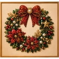 thumbnail image 1 of DIY Christmas Pearl Diamond Painting Art Kit, Christmas Pearl Art Kits for Adults & Beginner, 3D Diamond Art for Home Wall Decor, 1 of 8