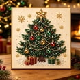 thumbnail image 1 of DIY Christmas Pearl Diamond Painting Art Kit with Frame, Christmas Pearl Beads Art Craft for Adults Beginner for Home Wall Decor, Healing Stress-Relieving, 1 of 8