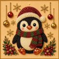 thumbnail image 1 of DIY Christmas Pearl Diamond Painting Art Kit with Frame, Christmas Pearl Beads Art Craft for Adults, Christmas Diamond Art Kits for Beginner, 1 of 9