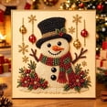 thumbnail image 1 of DIY Christmas Pearl Diamond Painting,Easy DIY Snowman Christmas Diamond Painting,Beginner Friendly Pearl Art Kit for Holiday Cheer, 1 of 6