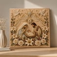 thumbnail image 1 of DIY Christmas Pearl Diamond Paintings Kit, Nativity Scene Pearl Diamond Paintings Art Kit, Religious Christmas Diamond Paintings for Holiday Wall Decor & Gift, 11.8x11.8 Inches, #B, 1 of 6