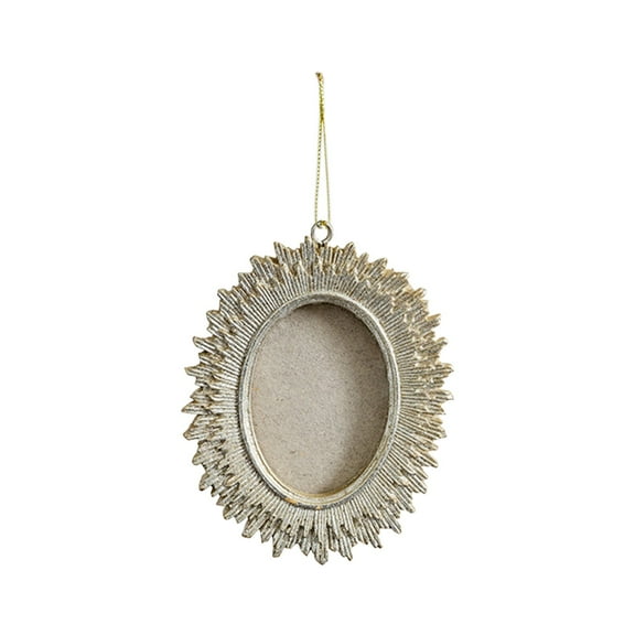 DIY Christmas Photo Frame Ornament Resin Hanging Pendant for Holiday Tree Decoration Personalized Gift for Family Pets Memory Keepsake