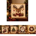 thumbnail image 1 of DIY Christmas Reindeer Pearl Diamond Art Painting Kit Shining Diamond Art Craft Resin Gem for Adults Home Wall Decor-Christmas Decoration, 1 of 6