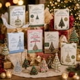 thumbnail image 1 of DIY Christmas Tree Beaded Ornament Kit, Beginner Friendly Holiday Craft Set with Assorted Beads, Wire, Charms & Instructions, Handmade Hanging Christmas Decor, 1 Kit, 1 of 6