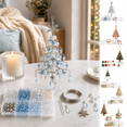 thumbnail image 1 of DIY Christmas Tree Beaded Ornament Kit, Premium Clear 3D Crystal Bead Holiday Craft Set, Handmade Art Project for Adults, Festive Tabletop Decor for Xmas Home Party Gift,S2, 1 of 8