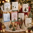 thumbnail image 1 of DIY Christmas Tree Beaded Ornament Kit with Pearls Crystals Charms, Beginner-Friendly Holiday Craft for Tree Decor Gift, 1 of 6