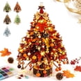 thumbnail image 1 of DIY Christmas Tree Kit 8 Inch, Great Holiday Gift, Mini Crystal Bead Tree Craft Set, Fall Tabletop Decor for Home Office, 1 Pack, 1 of 7