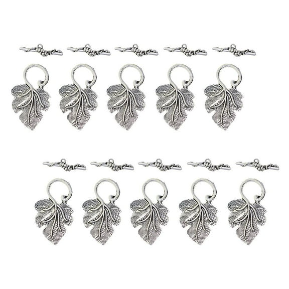 DIY Clasp Toggle, Toggles For Jewelry Making, Beading Clasps And Closures, Jewelry Findings Toggle Clasps, Jewelry Clasps For Necklaces, 10Pcs/Set
