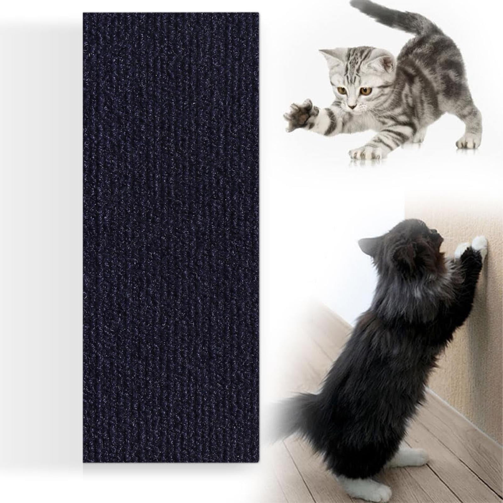 Protector Antiarañazos Para Sofás Y Muebles De Gatos - Tapete Rascador DIY Autoadhesivo 200x40 Cm Recortable