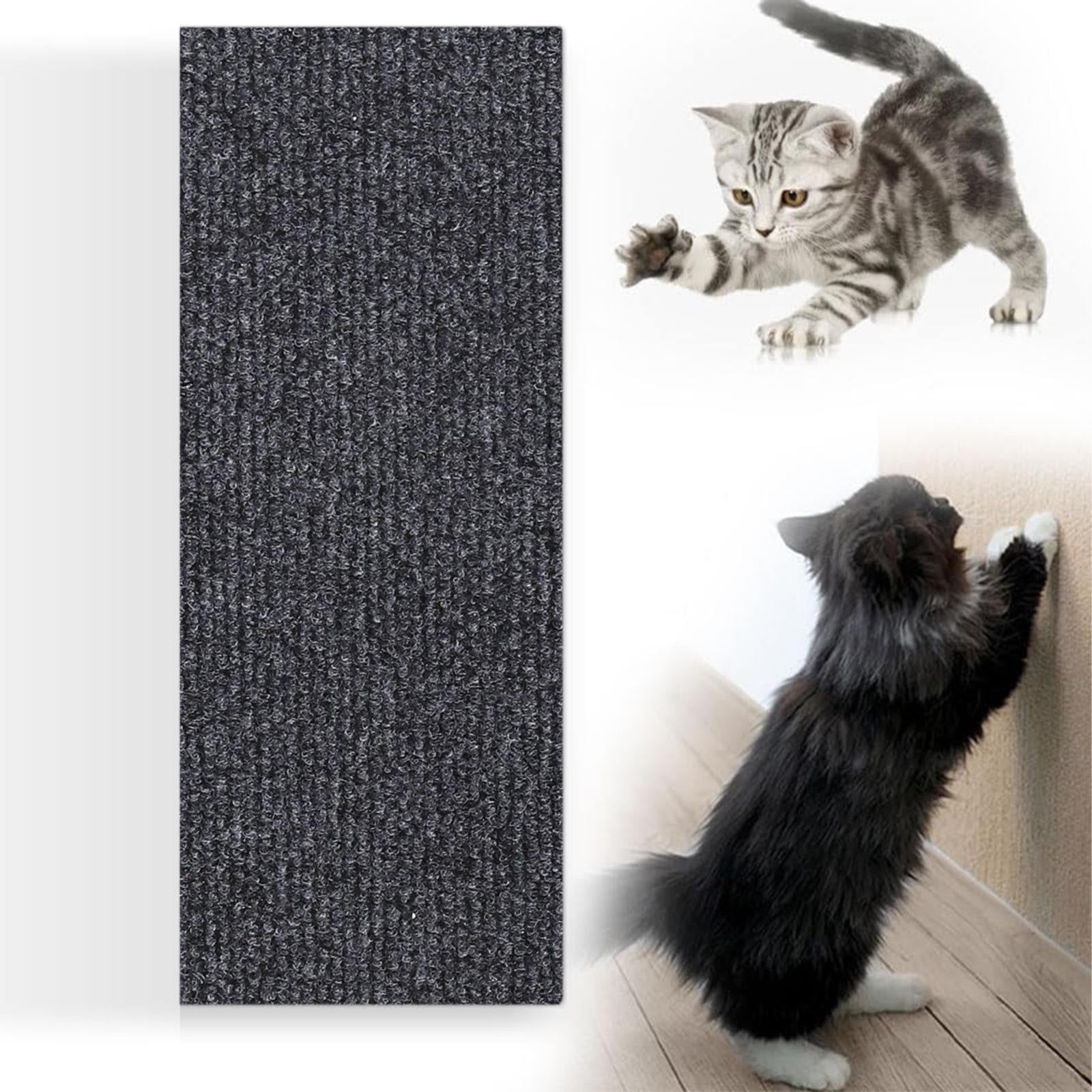 Cat Scratching Climbing Carpet Mat, Adhesive Trimmable Cat