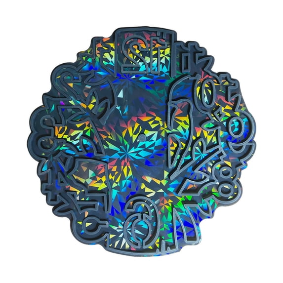 DIY Clock Resin Molds Reusable Hollow Tree Clock Silicone Mold Home ...