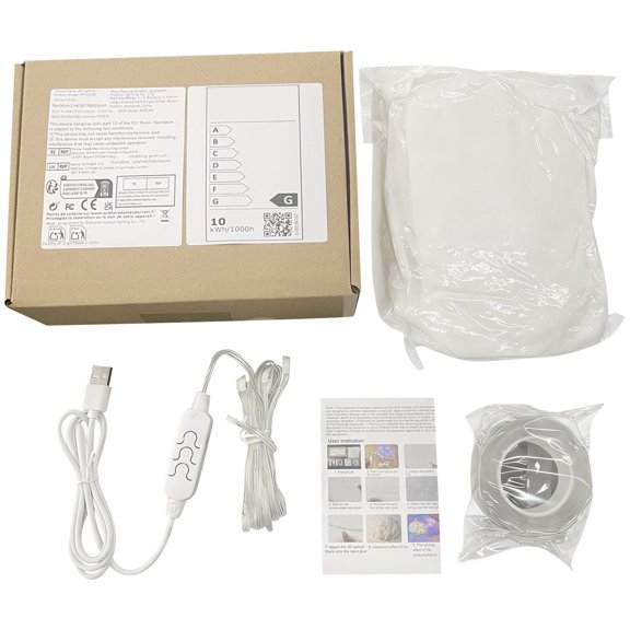 DIY Cloud Light Kit USB Powered Thunder Cloud Lamp for Bedroom Gaming Room Holiday Decor Remote Fiber Fill