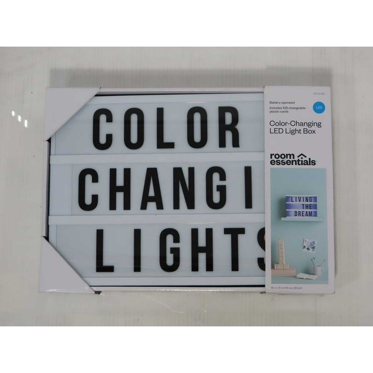 Diy Color Changing Lightbox Novelty Led