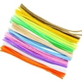 thumbnail image 1 of DIY Colored Pipe Cleaners, 100Pcs Craft Chenille Stems for Kids, Thickened Fuzzy Sticks for Kindergarten Art Projects, DIY Crafts, Party Decorations - Easy to Bend, Vibrant Colors, Safe Material - Bo, 1 of 7