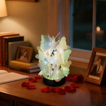 DIY Colorful Butterfly LED Night Light Romantic Table Lamp for Valentine Gifts Bedroom Décor Mood Lighting Creative Handmade Ornament for Holiday and Party Display