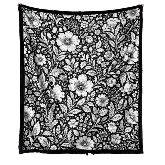 DIY Coloring Blanket, Washable Polyester Throw for Adults & Teens, Creative Art Craft Kit for Stress Relief, Personalized Home Decor Gift, 50x78.7 Inch