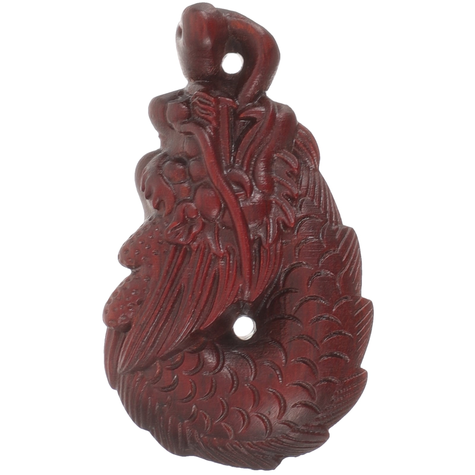 DIY Craft Carving Dragon Ruyi Mobile Phone Key Hanging Accessories